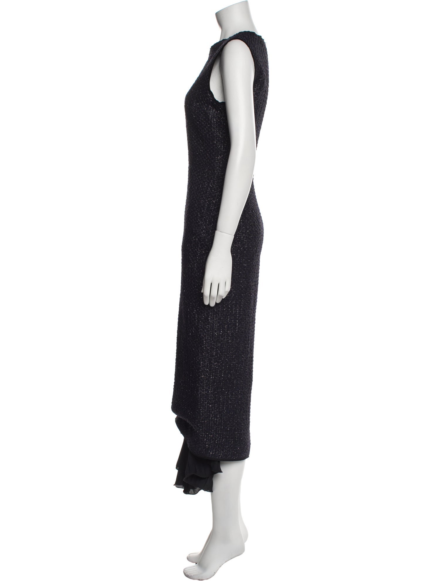 Mantu Crew Neck Long Dress w/ Tags