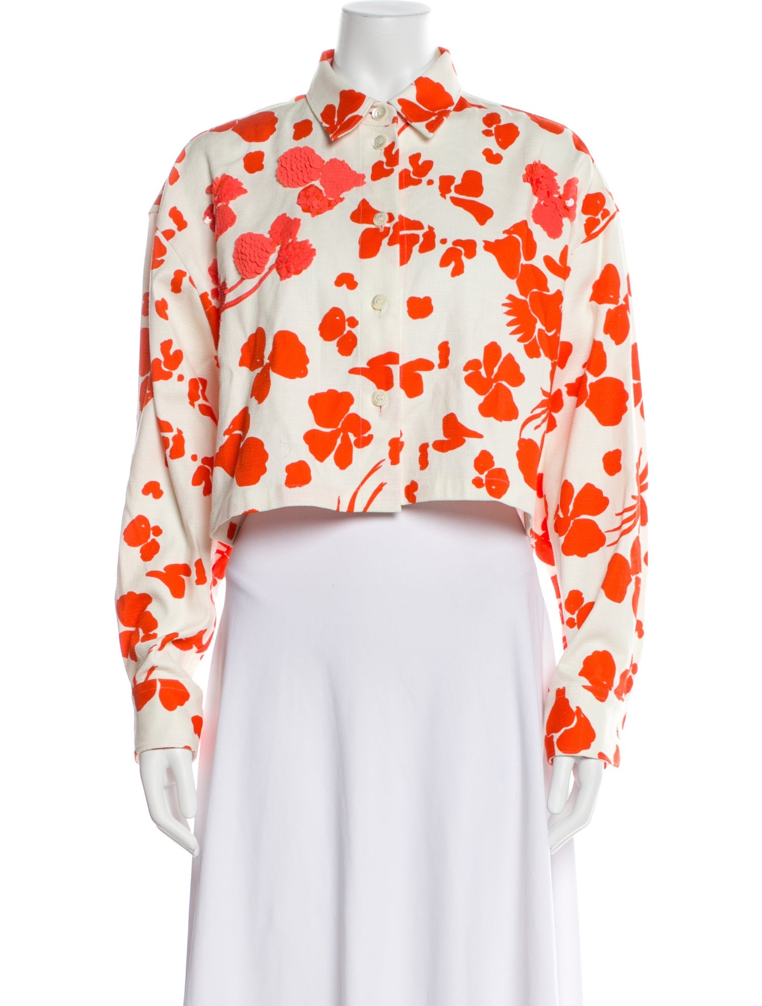 Mantu Floral Print Evening Jacket