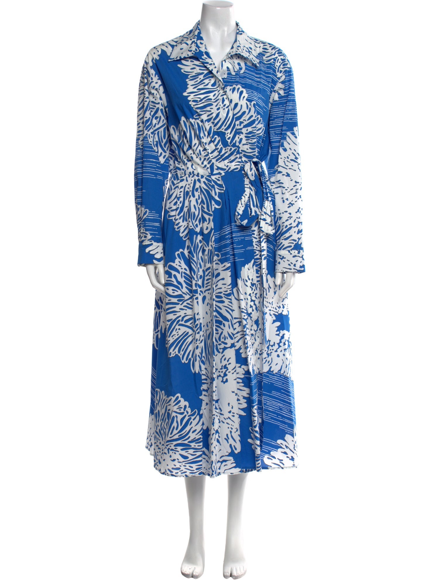 Mantu Floral Print Long Dress w/ Tags