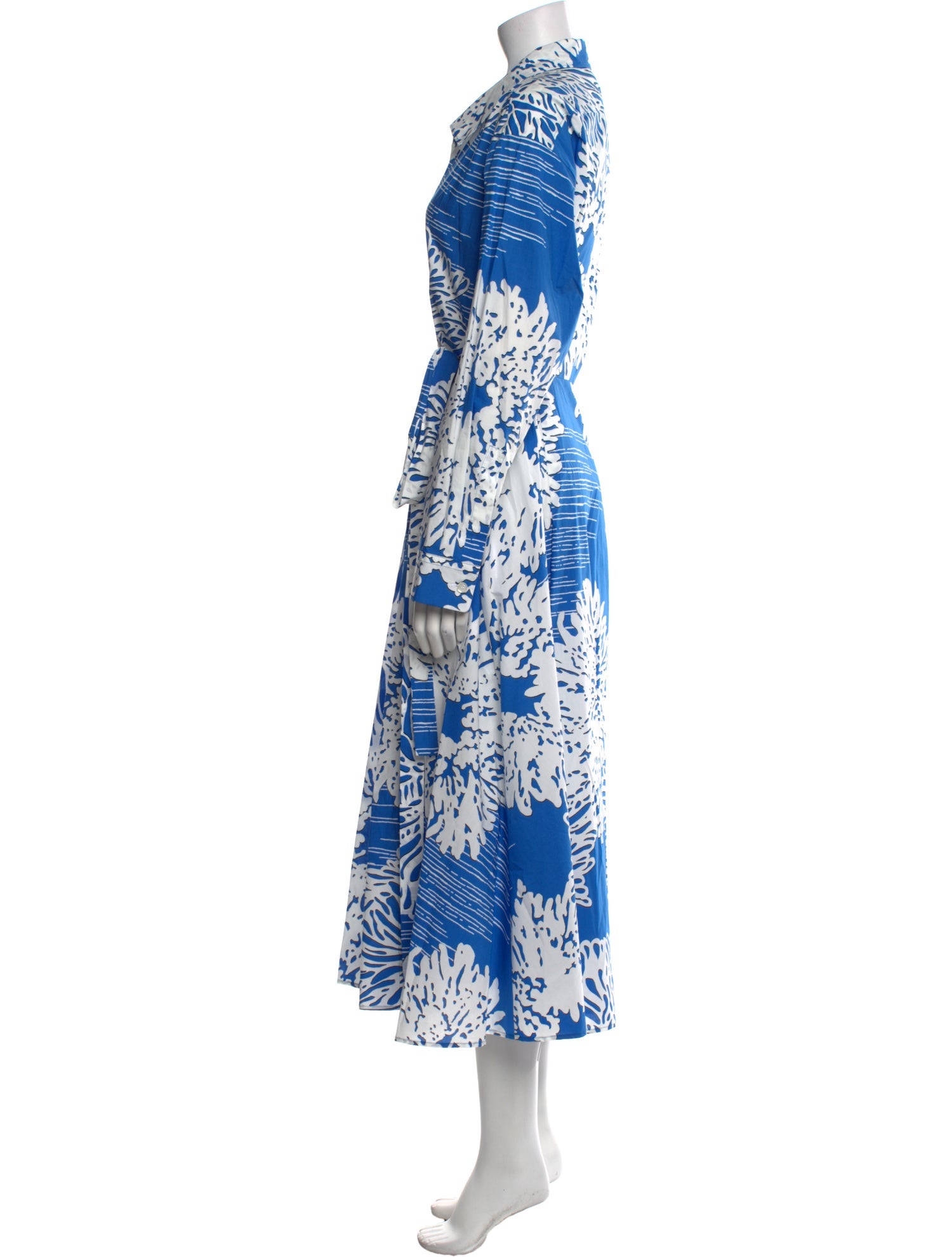 Mantu Floral Print Long Dress w/ Tags