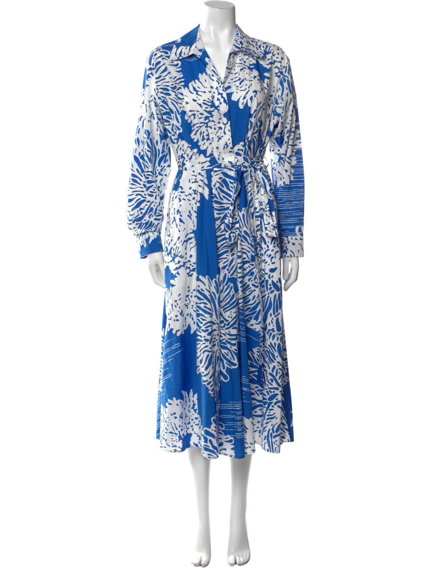 Mantu Floral Print Long Dress w/ Tags