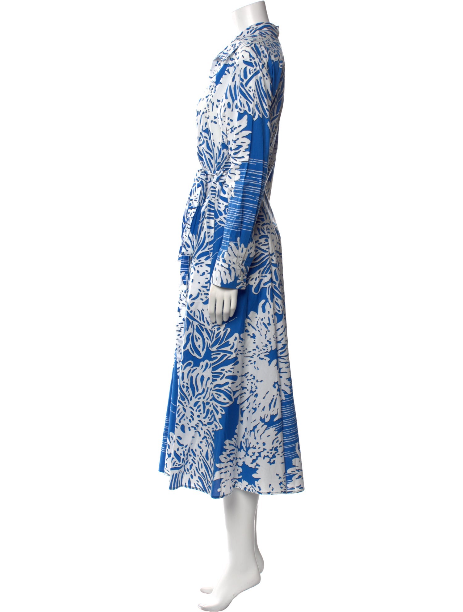 Mantu Floral Print Long Dress w/ Tags