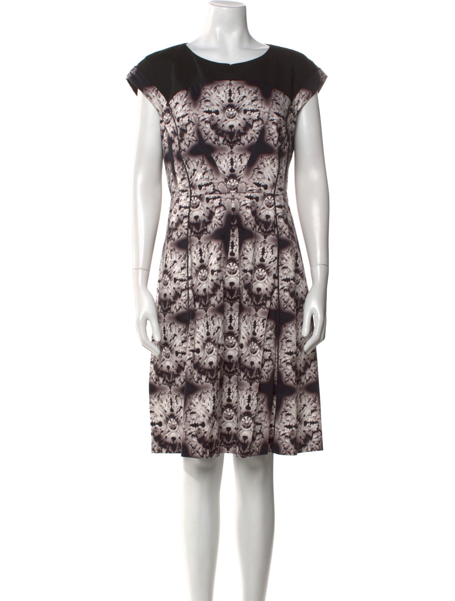 Mantu Printed Knee-Length Dress