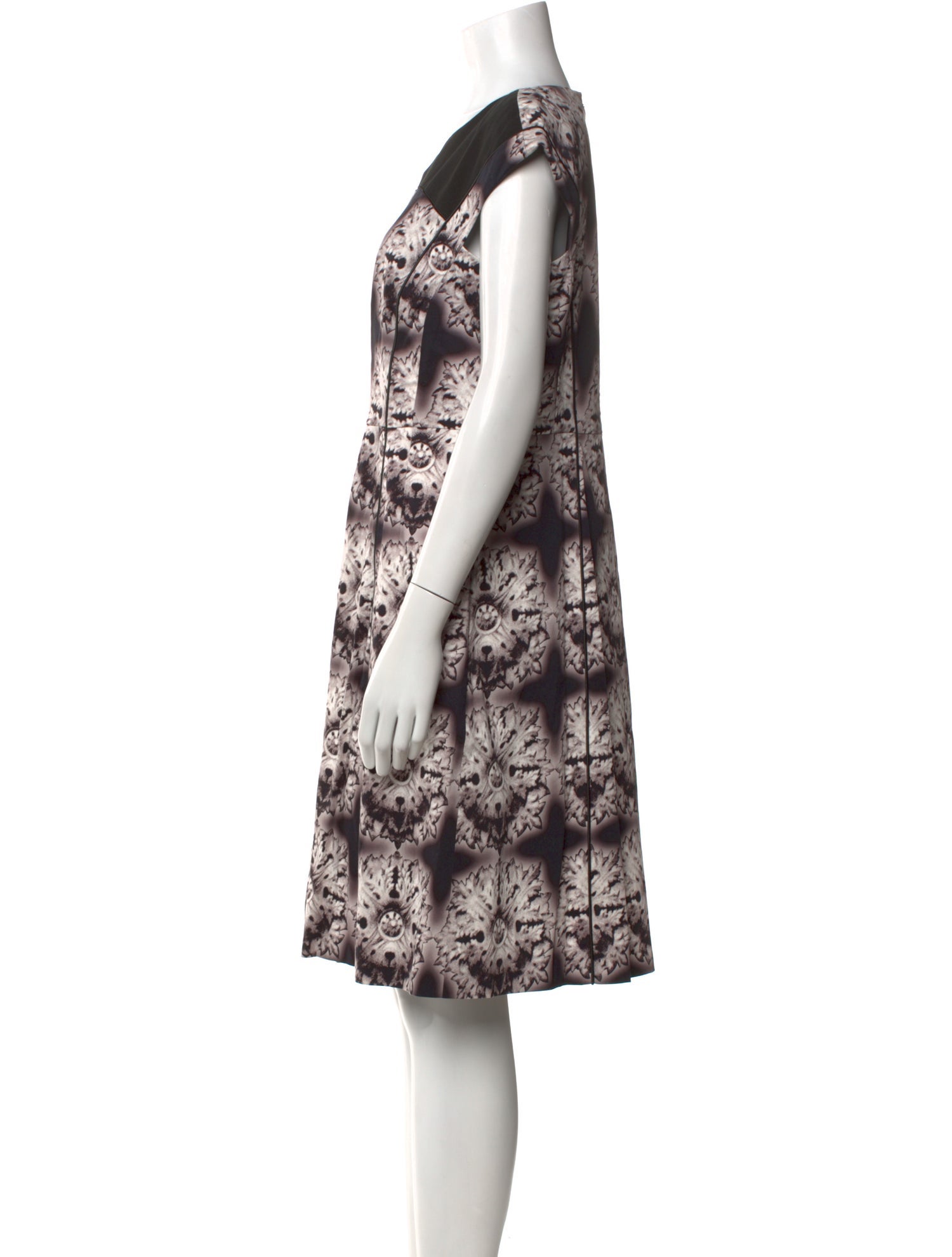 Mantu Printed Knee-Length Dress