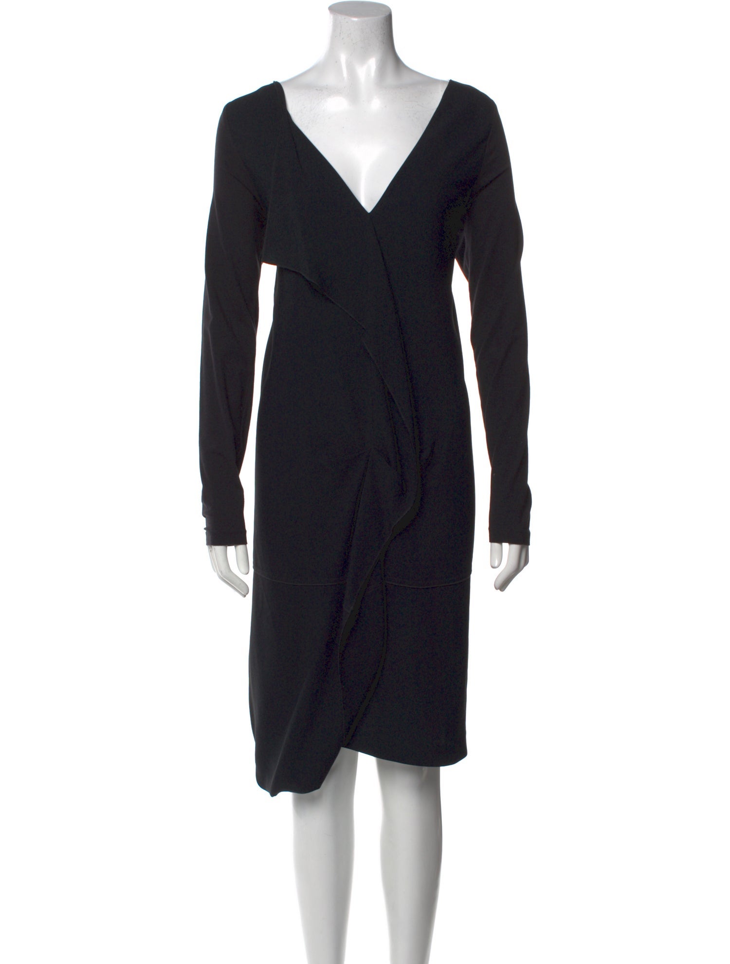 Mantu V-Neck Midi Length Dress