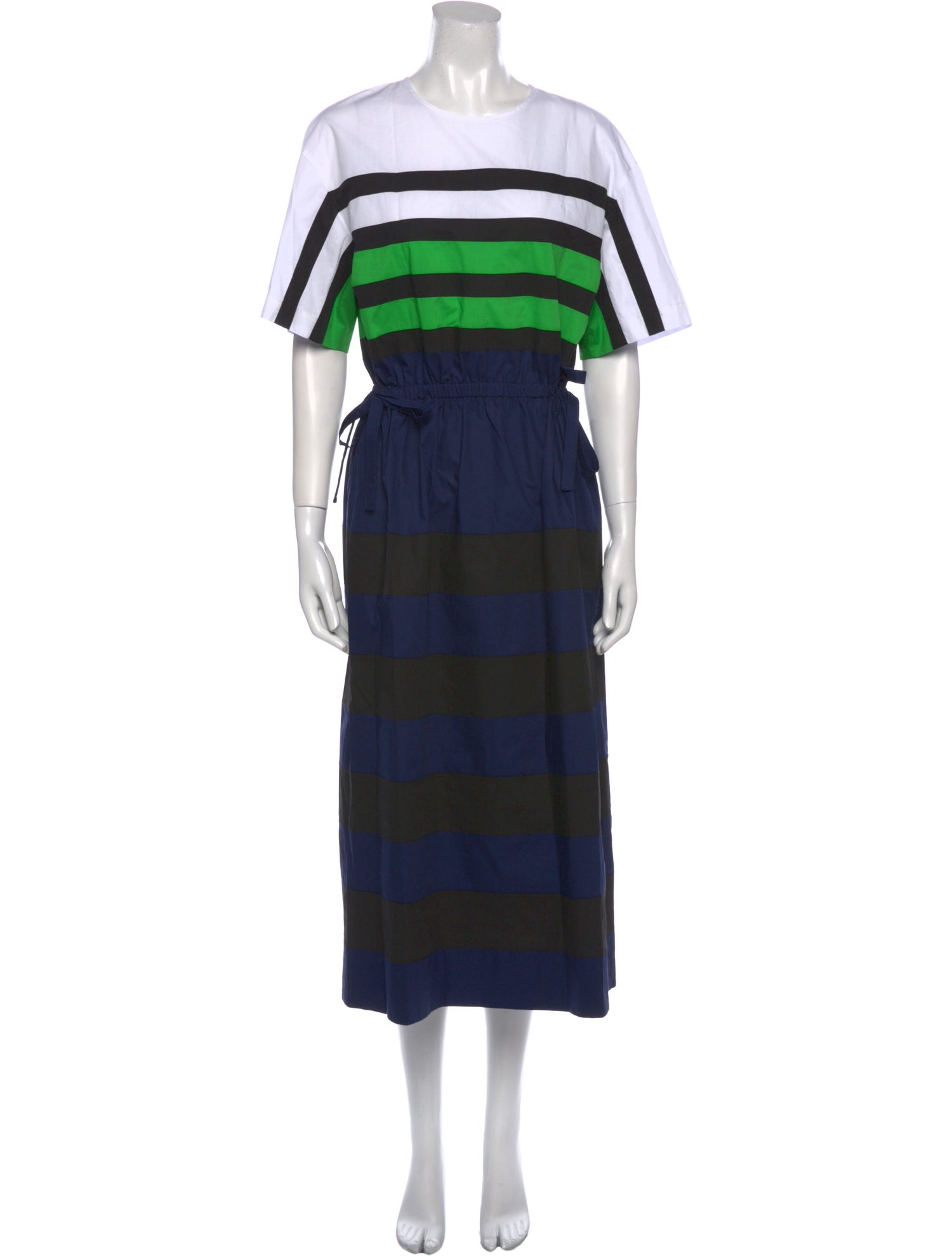Mantu Striped Long Dress w/ Tags