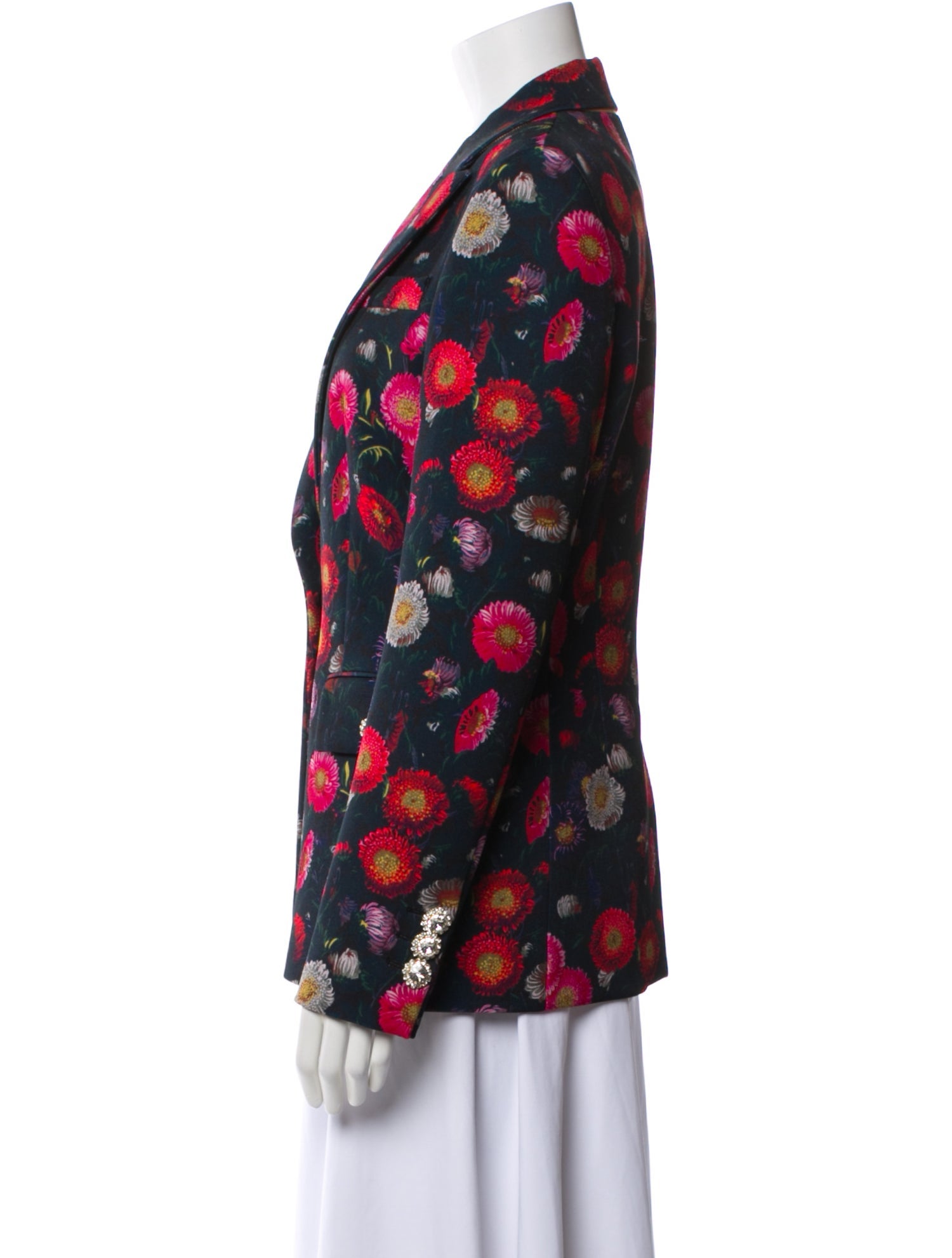Mantu Floral Print Blazer
