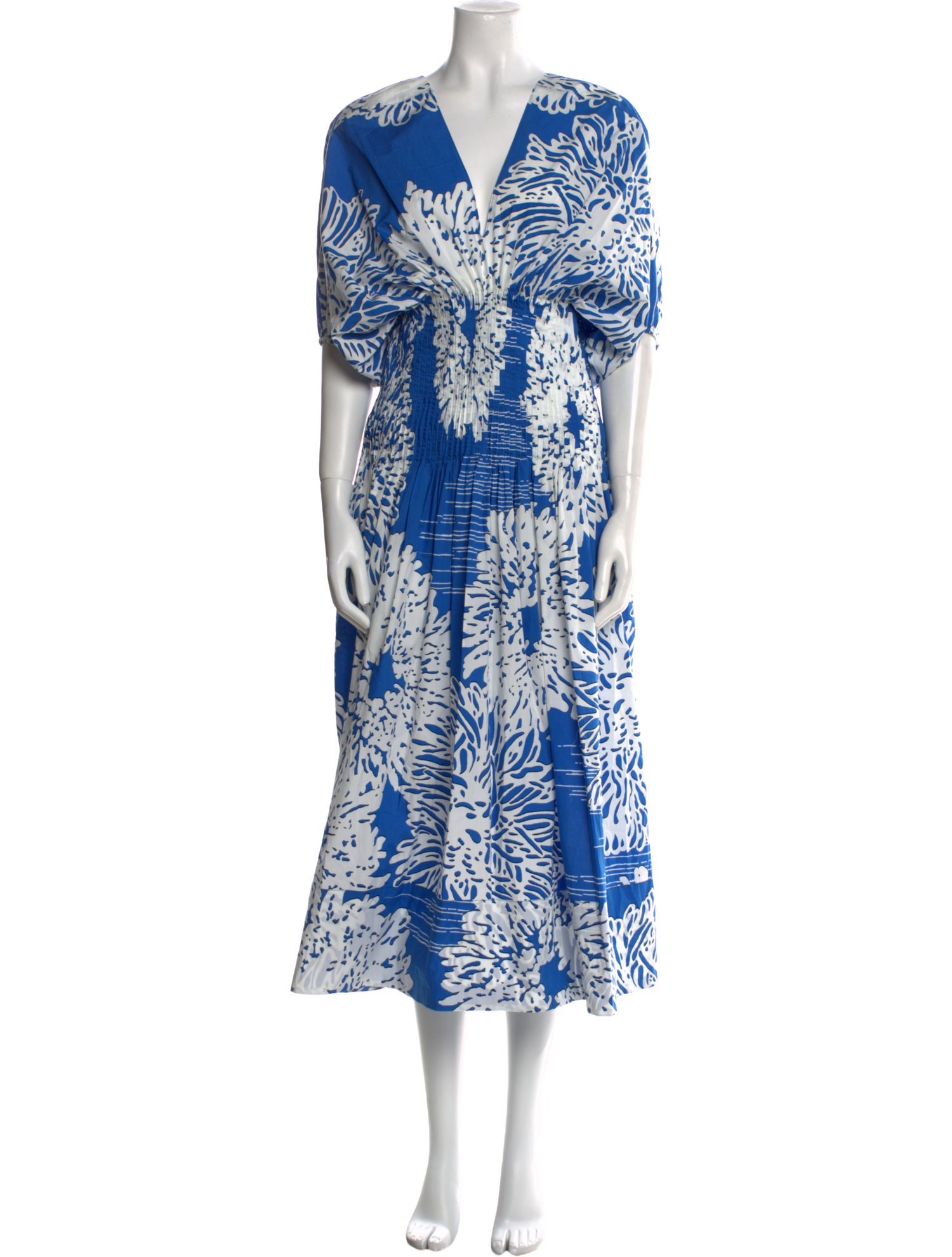 Mantu Floral Print Long Dress w/ Tags