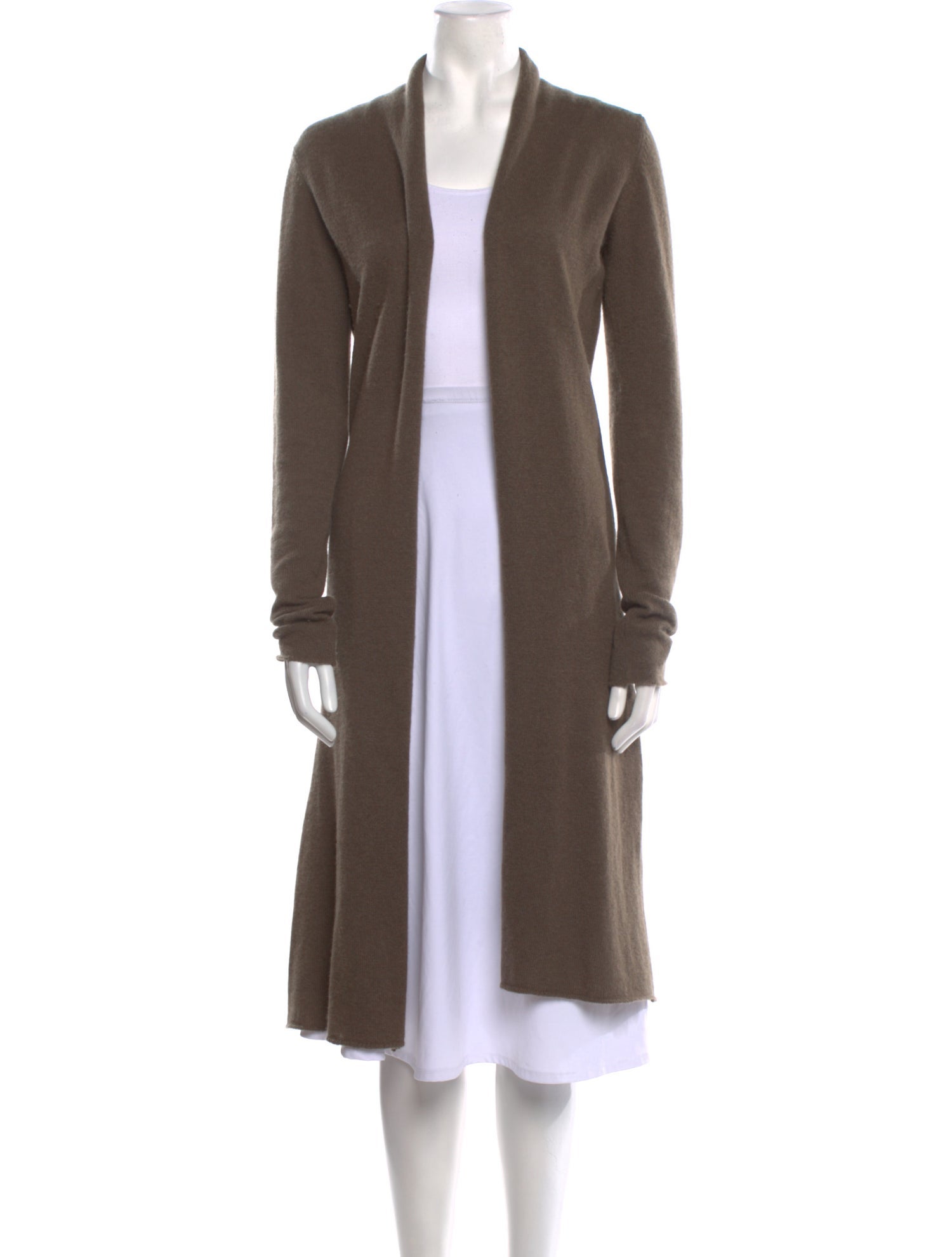 Mantu Cashmere Open Front Sweater