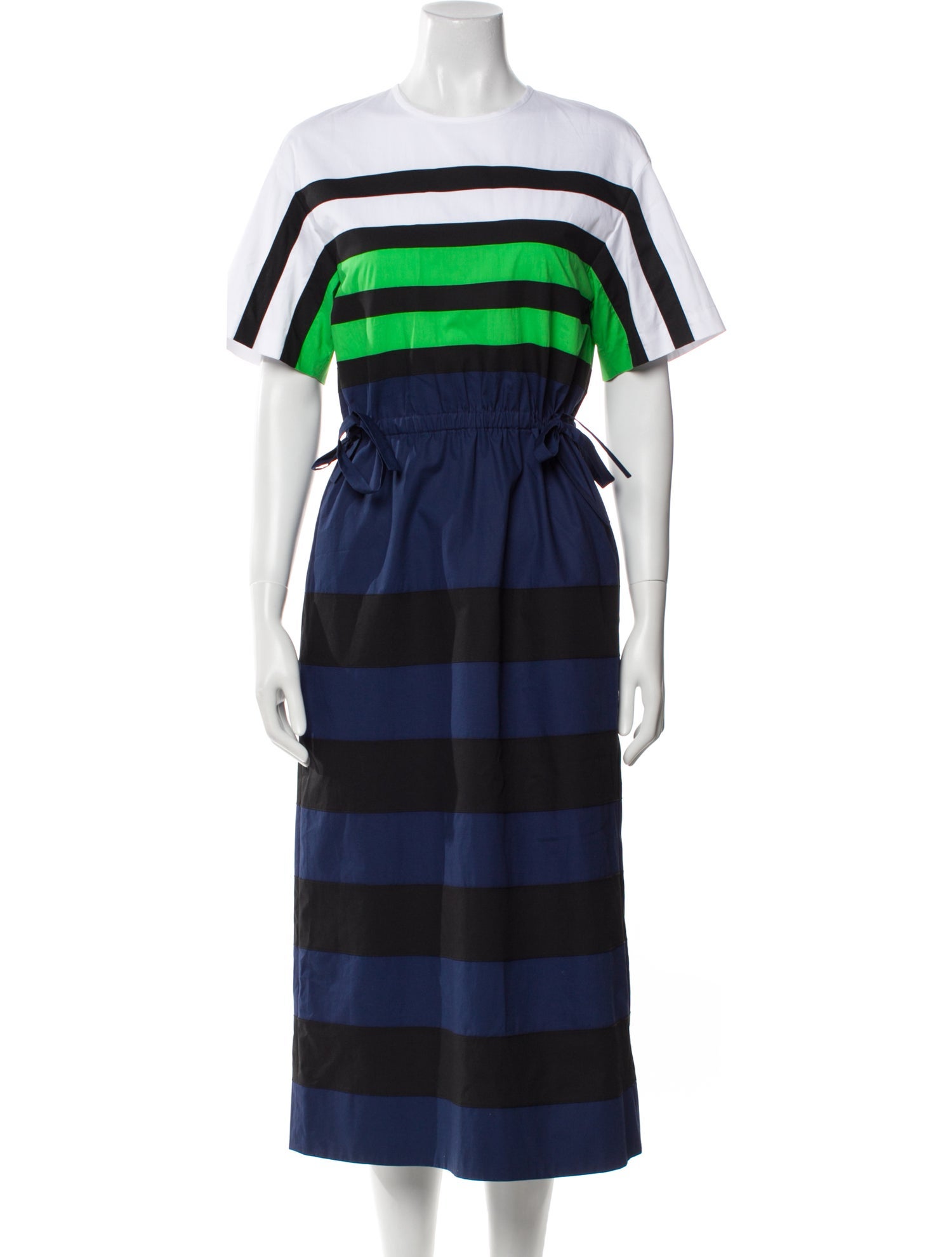 Mantu Striped Long Dress w/ Tags