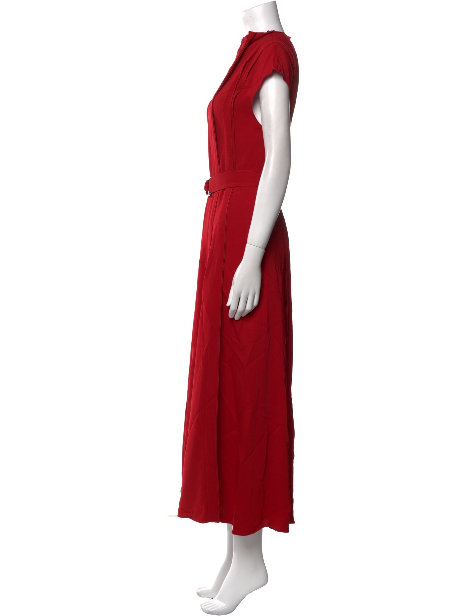 Mantu Mock Neck Long Dress