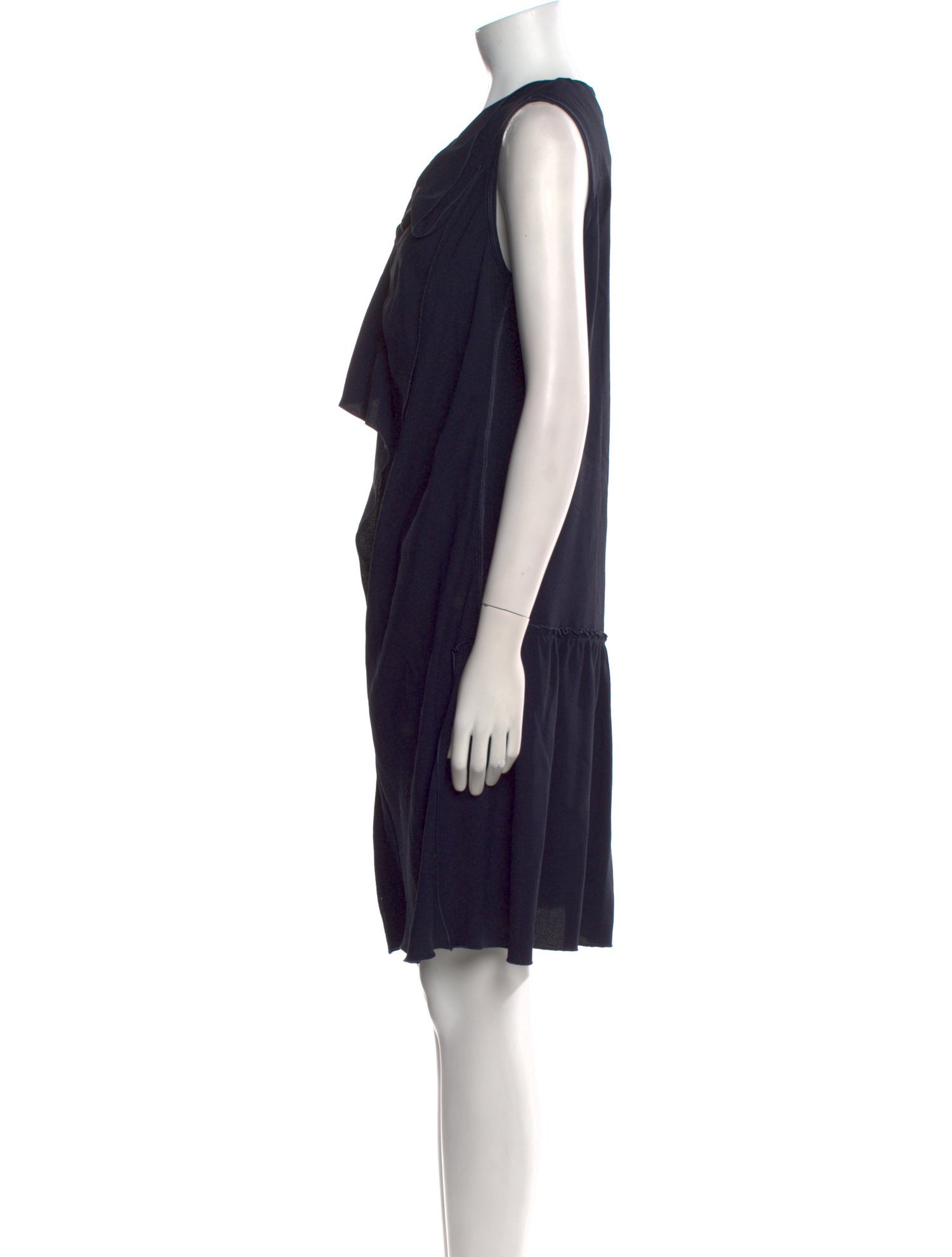 Mantu V-Neck Knee-Length Dress