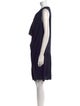 Mantu V-Neck Knee-Length Dress