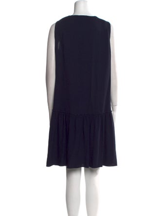Mantu V-Neck Knee-Length Dress