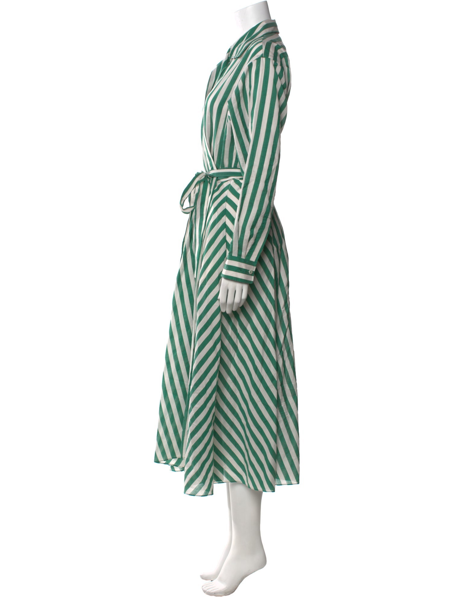 Mantu Striped Long Dress