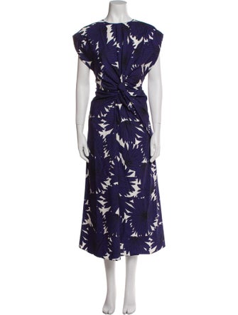 Mantu Floral Print Long Dress