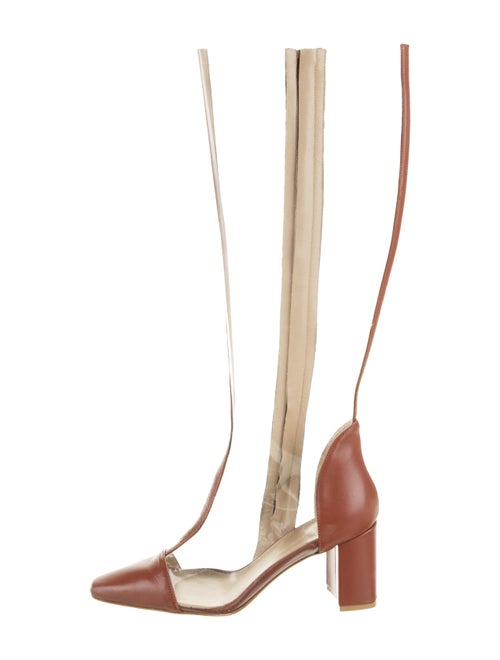 Maryam Nassir Zadeh Jupiter PVC Boots Clear