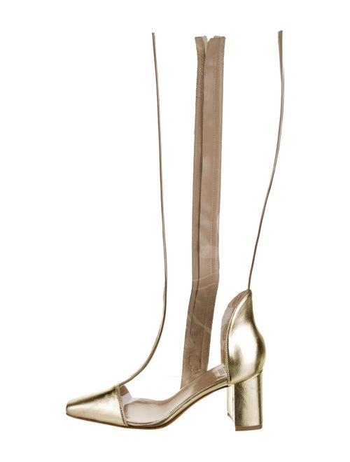 Maryam Nassir Zadeh Jupiter PVC Boots Clear