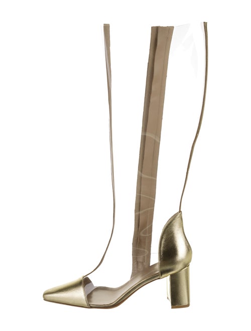 Maryam Nassir Zadeh PVC Knee-High Boots Clear