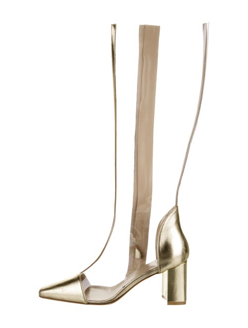 Maryam Nassir Zadeh Jupiter PVC Boots Clear