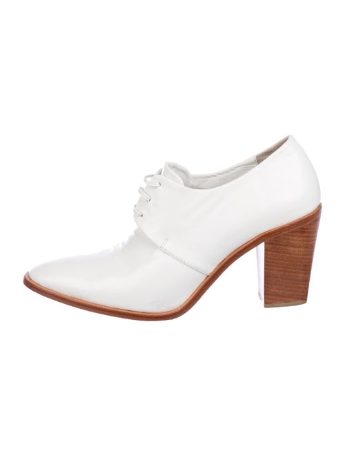Maryam Nassir Zadeh Leather Round-Toe Lace-Up Boot