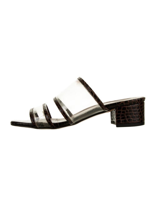Maryam Nassir Zadeh Embossed Leather Sandals