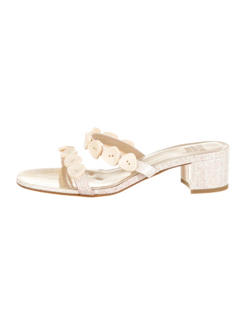 Maryam Nassir Zadeh Patent Leather Slides