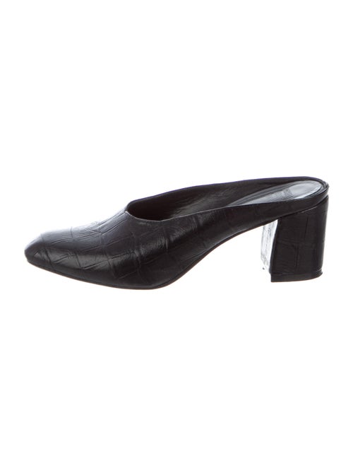 Maryam Nassir Zadeh Maryam Leather Mules Black