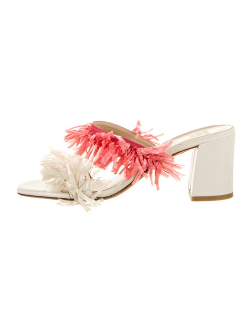 Maryam Nassir Zadeh Raffia Slides