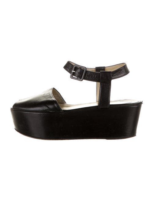 Maryam Nassir Zadeh Leather Sandals Black