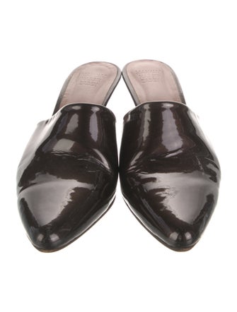 Maryam Nassir Zadeh Patent Leather Mules