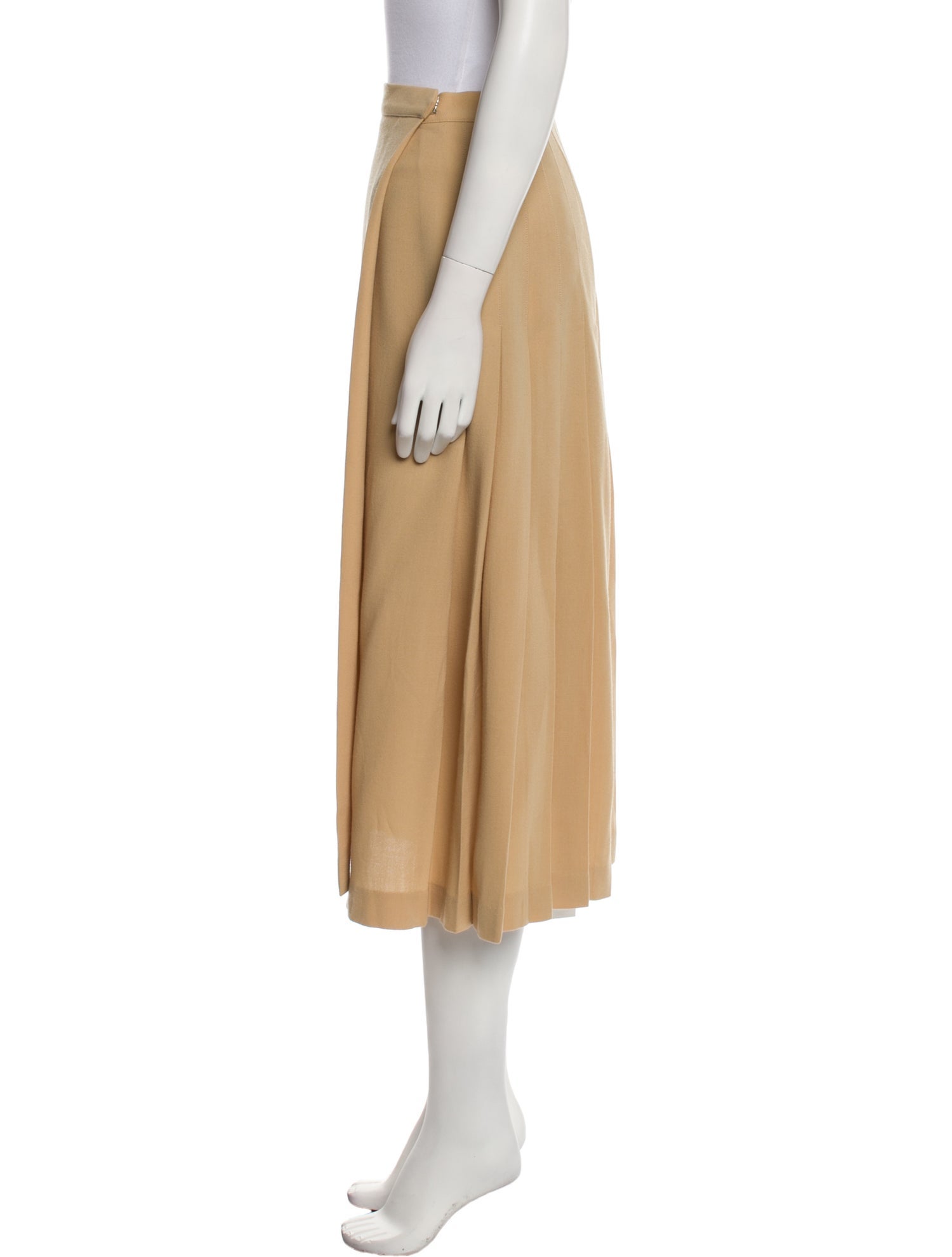 Maryam Nassir Zadeh Virgin Wool Knee-Length Skirt