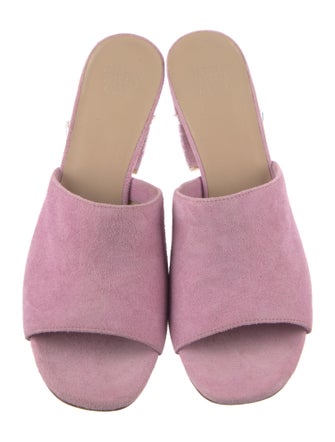 Maryam Nassir Zadeh Suede Slides