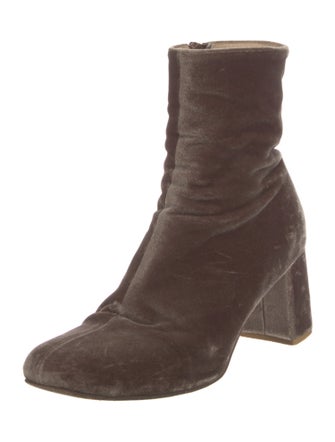 Maryam Nassir Zadeh Velvet Boots