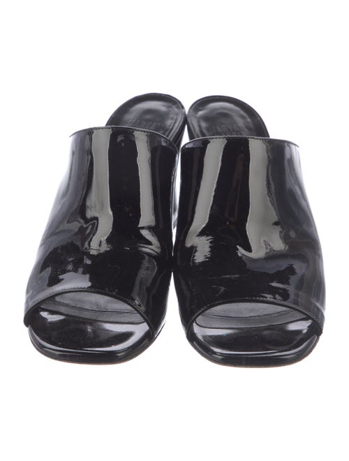 Maryam Nassir Zadeh Patent Leather Slides