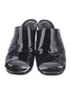 Maryam Nassir Zadeh Patent Leather Slides