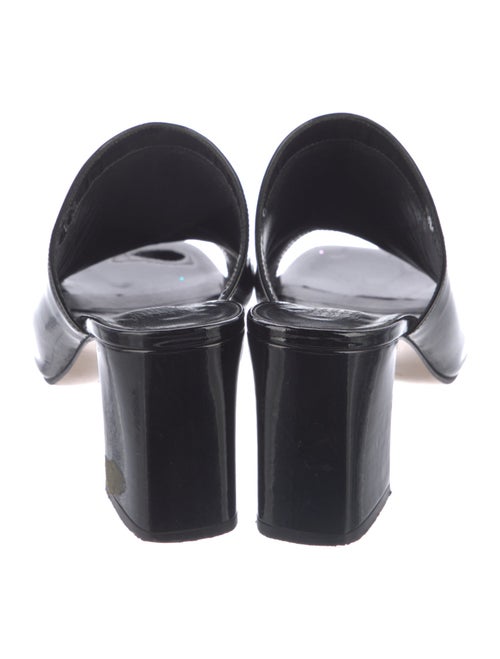 Maryam Nassir Zadeh Patent Leather Slides