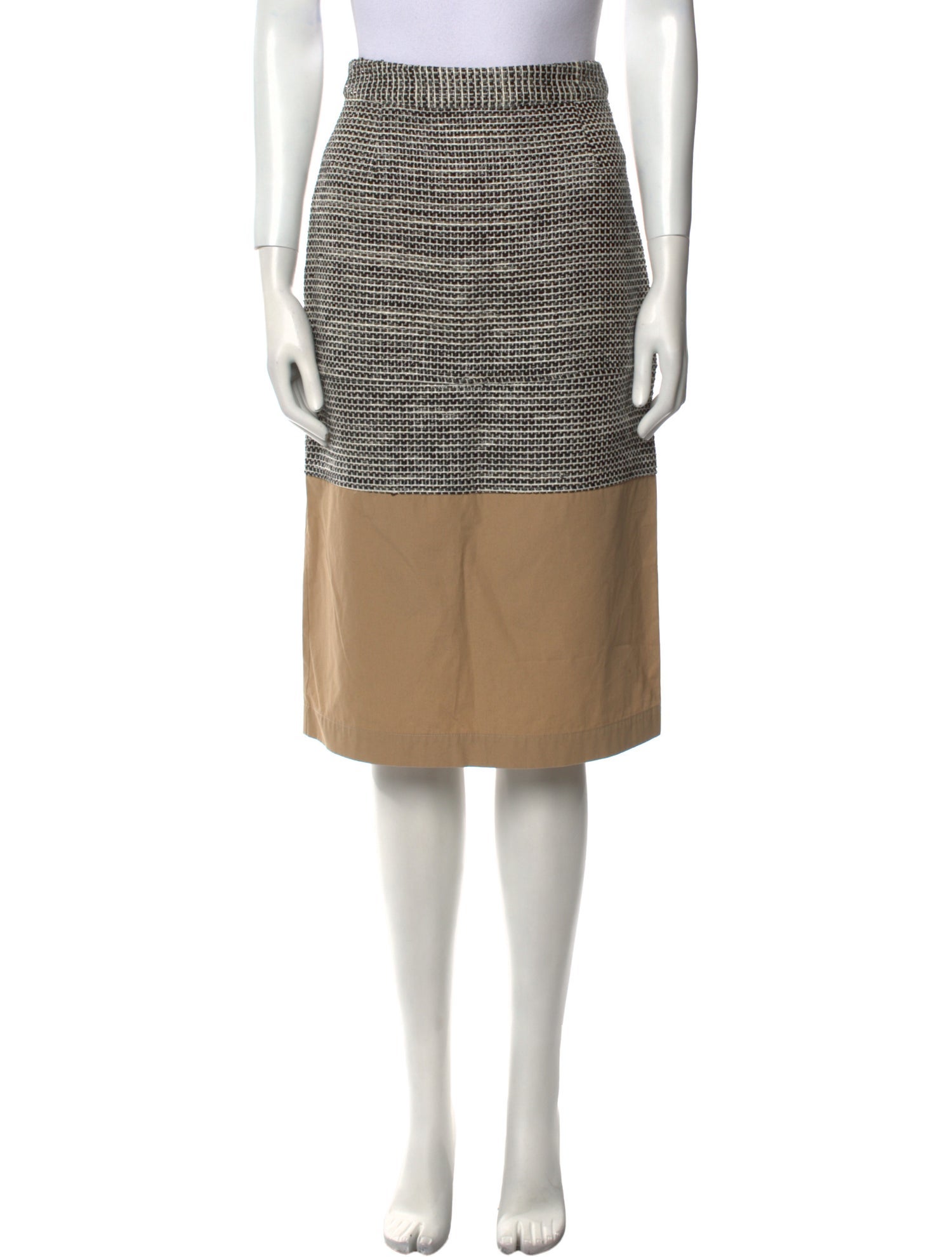 Maryam Nassir Zadeh Patterned Knee-Length Skirt