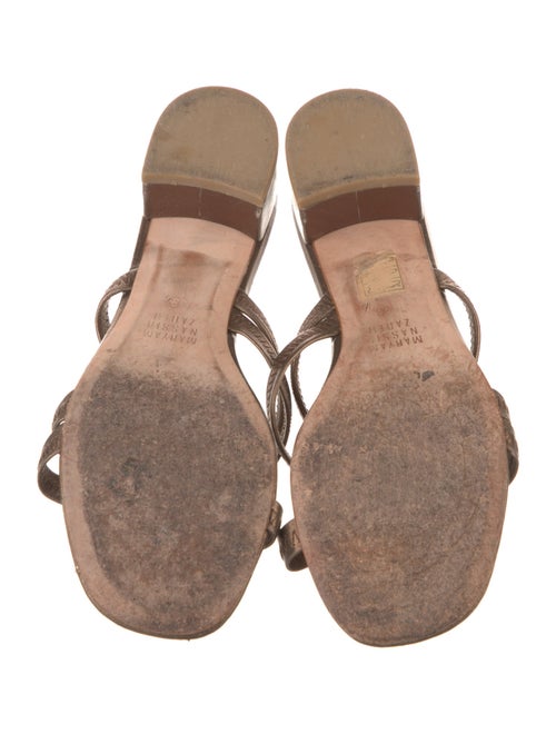 Maryam Nassir Zadeh Leather Slides