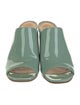 Maryam Nassir Zadeh Patent Leather Slides