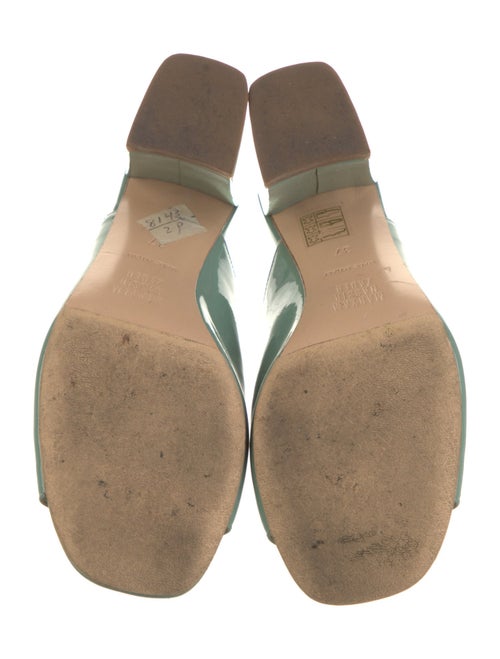 Maryam Nassir Zadeh Patent Leather Slides