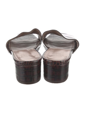 Maryam Nassir Zadeh Leather Slides