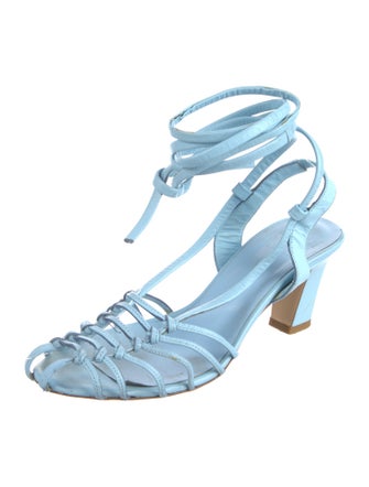 Maryam Nassir Zadeh Leather Gladiator Sandals