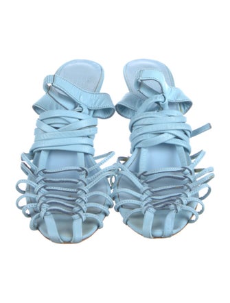 Maryam Nassir Zadeh Leather Gladiator Sandals