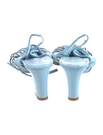 Maryam Nassir Zadeh Leather Gladiator Sandals