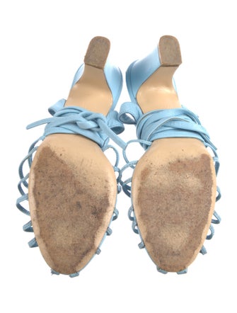 Maryam Nassir Zadeh Leather Gladiator Sandals