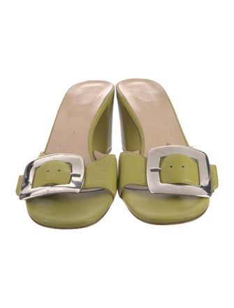 Maryam Nassir Zadeh Leather Slides