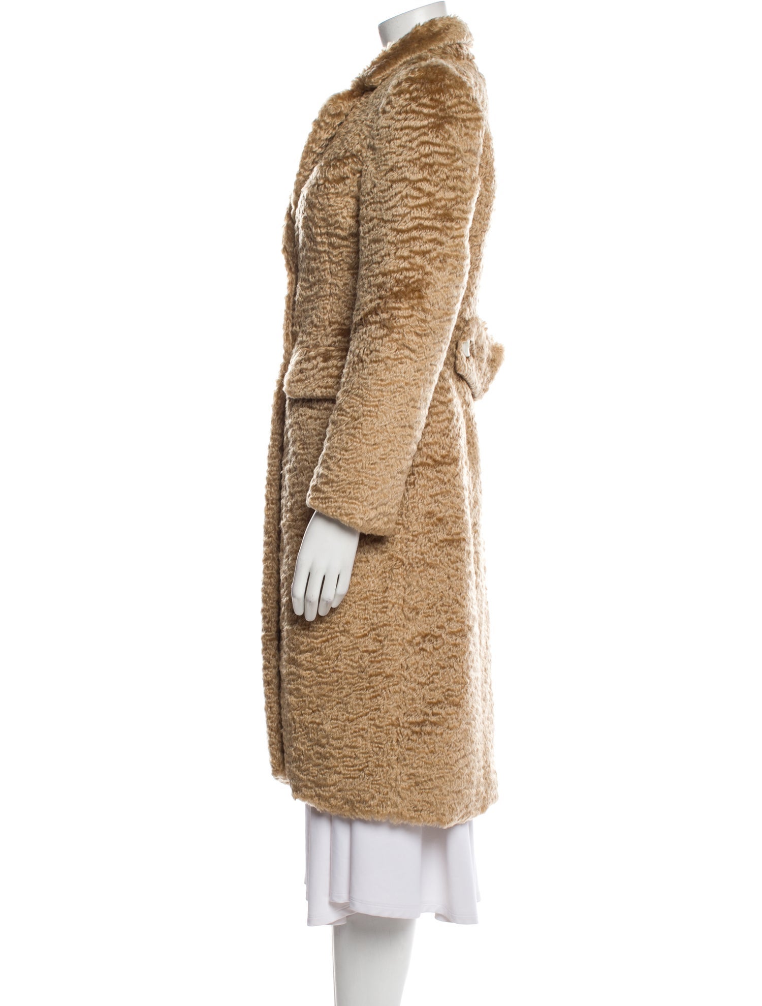 Maryam Nassir Zadeh Mohair Faux Fur Jacket
