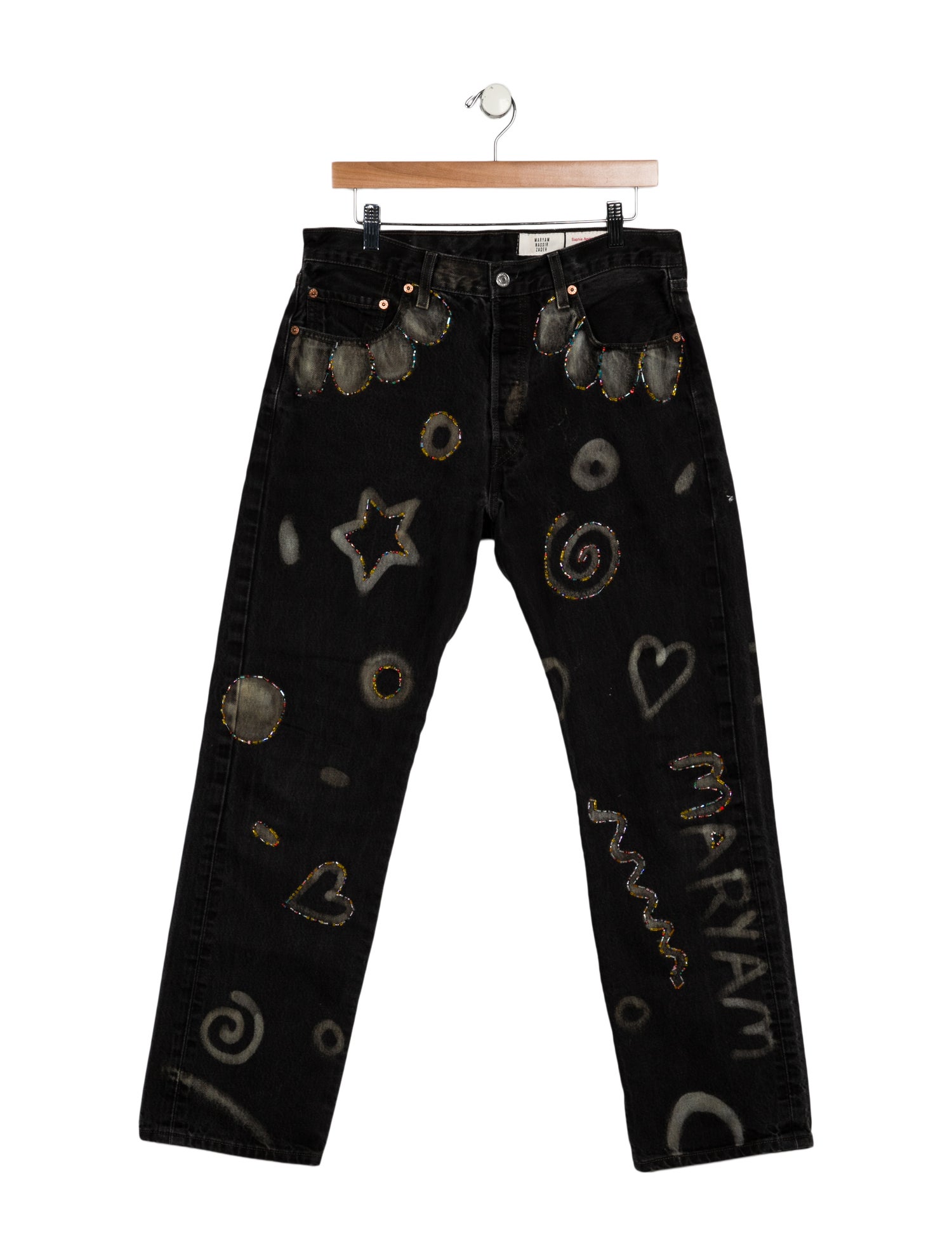 Maryam Nassir Zadeh Straight-Leg Jeans