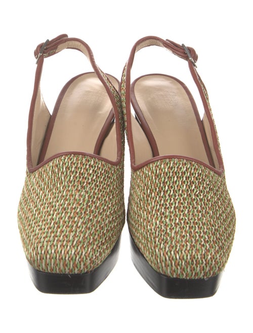 Maryam Nassir Zadeh Printed Slingback Pumps